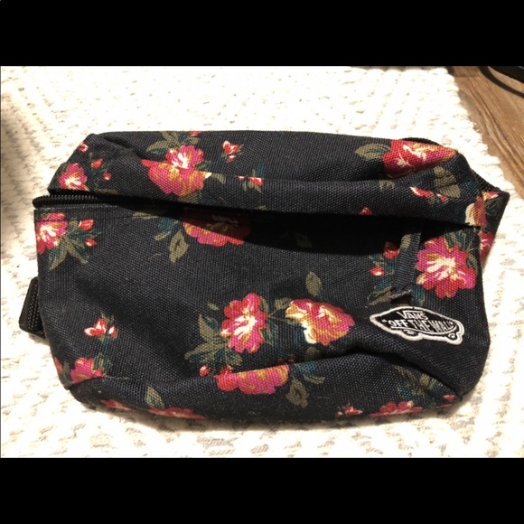 vans floral fanny pack